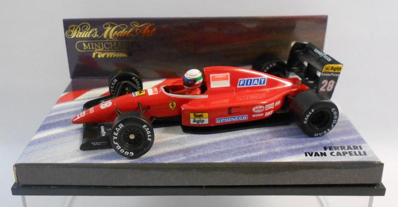 Minichamps F1 1/43 Scale - 6300300123 FERRARI IAN CAPELLI