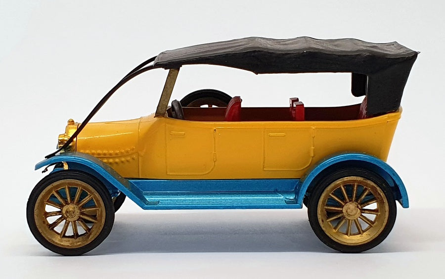 Gama 1/45 Scale Model Car 991 - 1911 Fiat - Black/Yellow/Blue