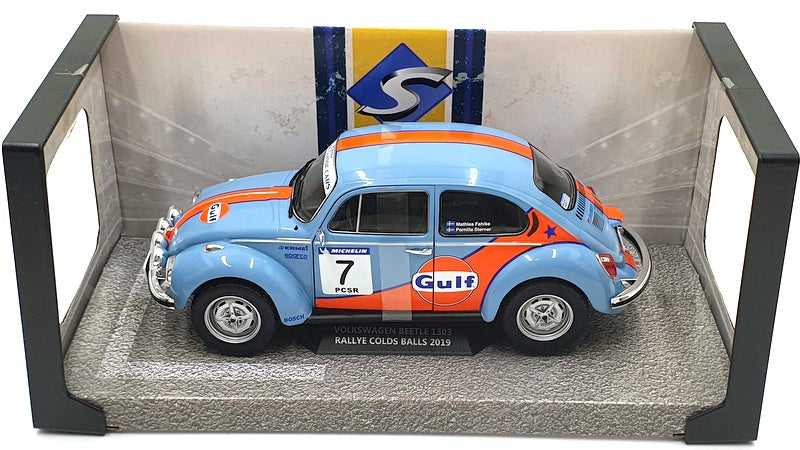 Solido 1/18 Scale Diecast S1800517 - VW Beetle 1303-Colds Balls 2019 #7