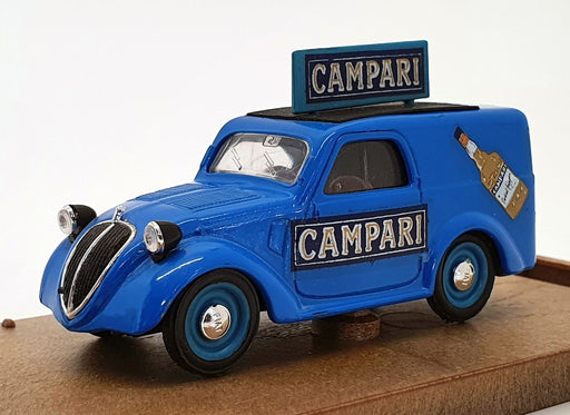 Brumm 1/43 Scale Diecast R54 - Fiat 500 Van - Campari