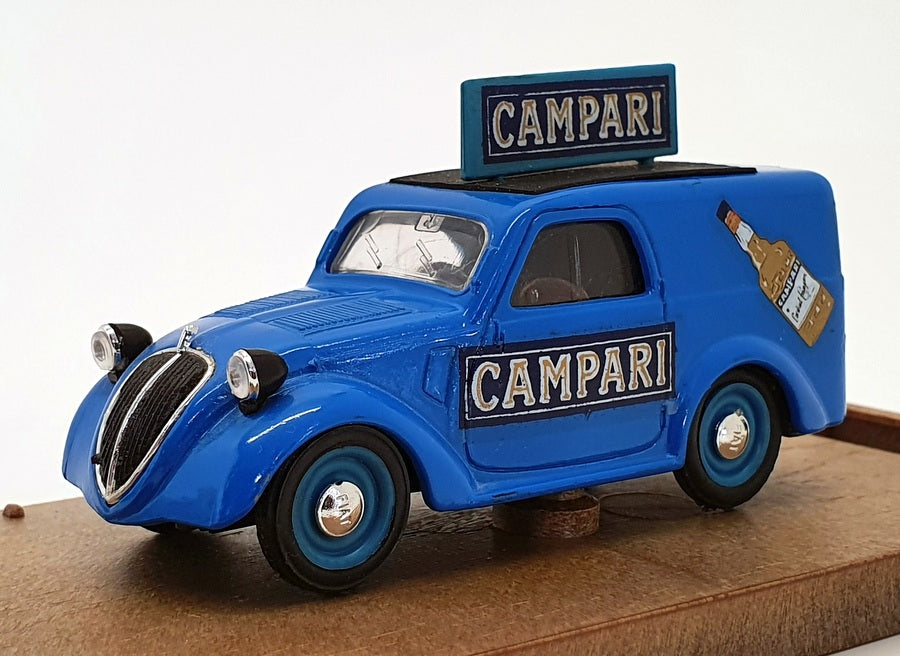Brumm 1/43 Scale Diecast R54 - Fiat 500 Van - Campari