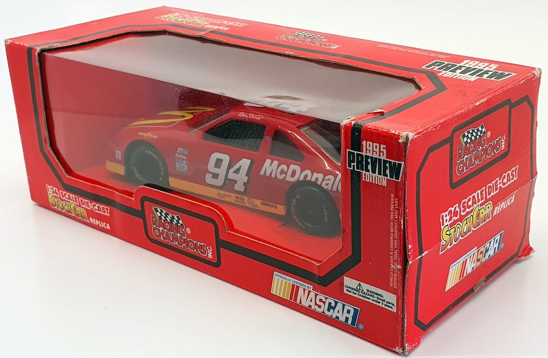Racing Champions 1/24 Scale 09050 - 1994 Stock Car Ford #94 Nascar - Red