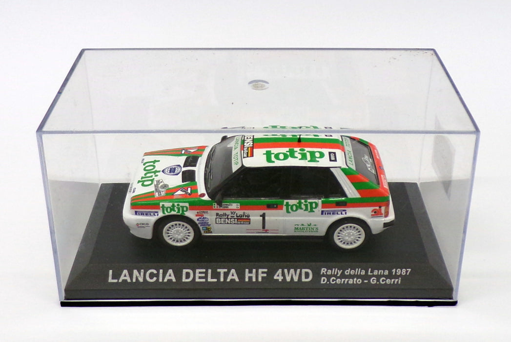 Altaya 1/43 Scale AL121219B - Lancia Delta HF 4WD - Della Lana Rally 1987