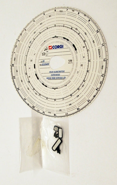 Corgi 1/50 Scale Truck CC12402 - Volvo Globetrotter FH12 Curtainside - Owens