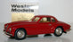 WESTERN MODELS 1/43 WMS54 - 1950 ALFA ROMEO VILLA D'ESTE COUPE - RED