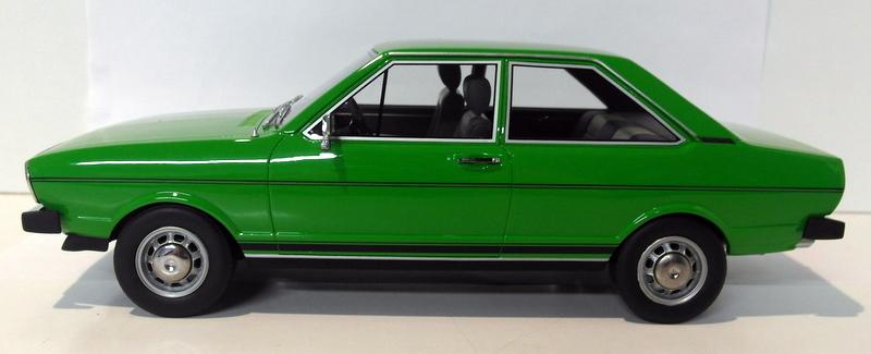 Bos 1/18 Scale resin - 193562 Audi 80 GT Hell Green 1973 Model Car