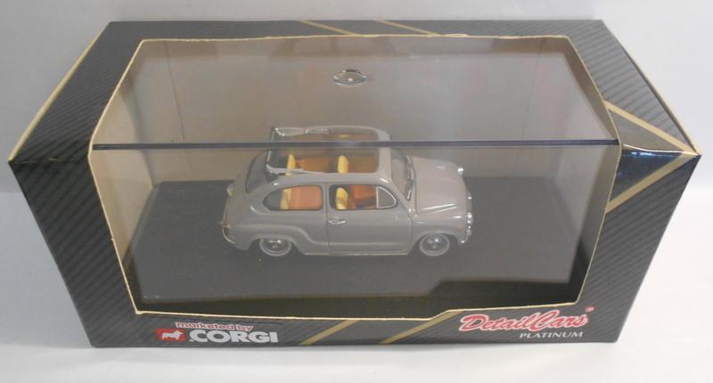 Corgi Detail 1/43 Scale - ART.313 FIAT 600D 1965 CABRIO 49704