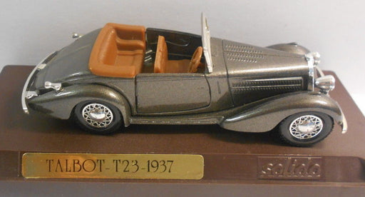 Solido 1/43 Scale Metal Model - SO240 TALBOT T23 1937 SILVER