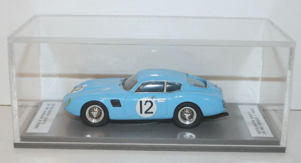1/43 Scale Kit Built Resin Model  Aston Martin Zagato Le Mans 1962 Kerguen Franc