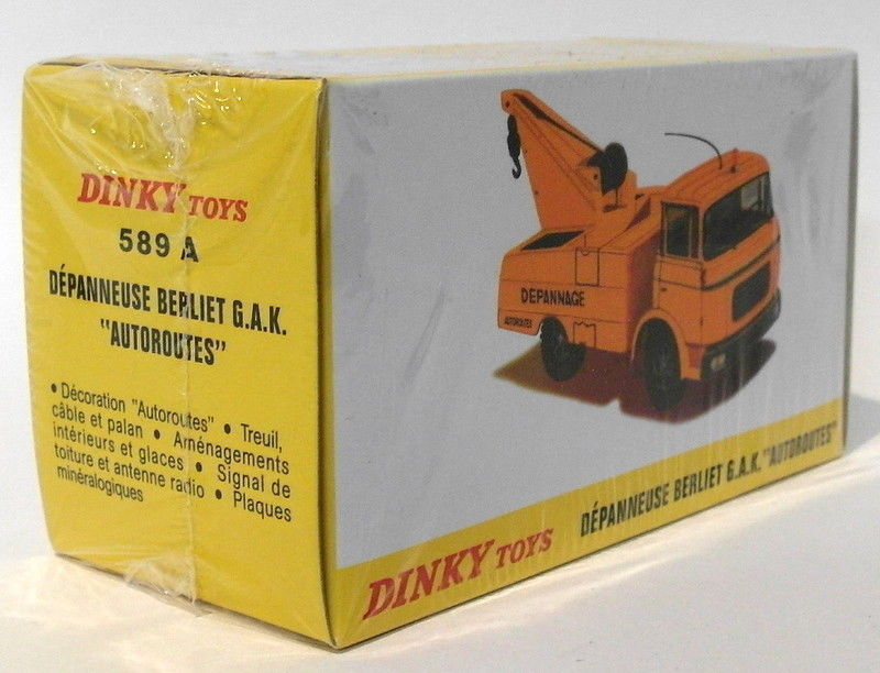 Atlas Editions Dinky Toys 589A - Depanneues Berliet G.A.K. Autoroutes MIMB!