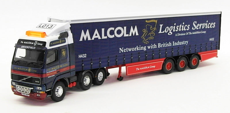 Corgi 1/50 Scale Diecast Model Truck & Trailer Set CC99174 MAN Volvo - Malcolm