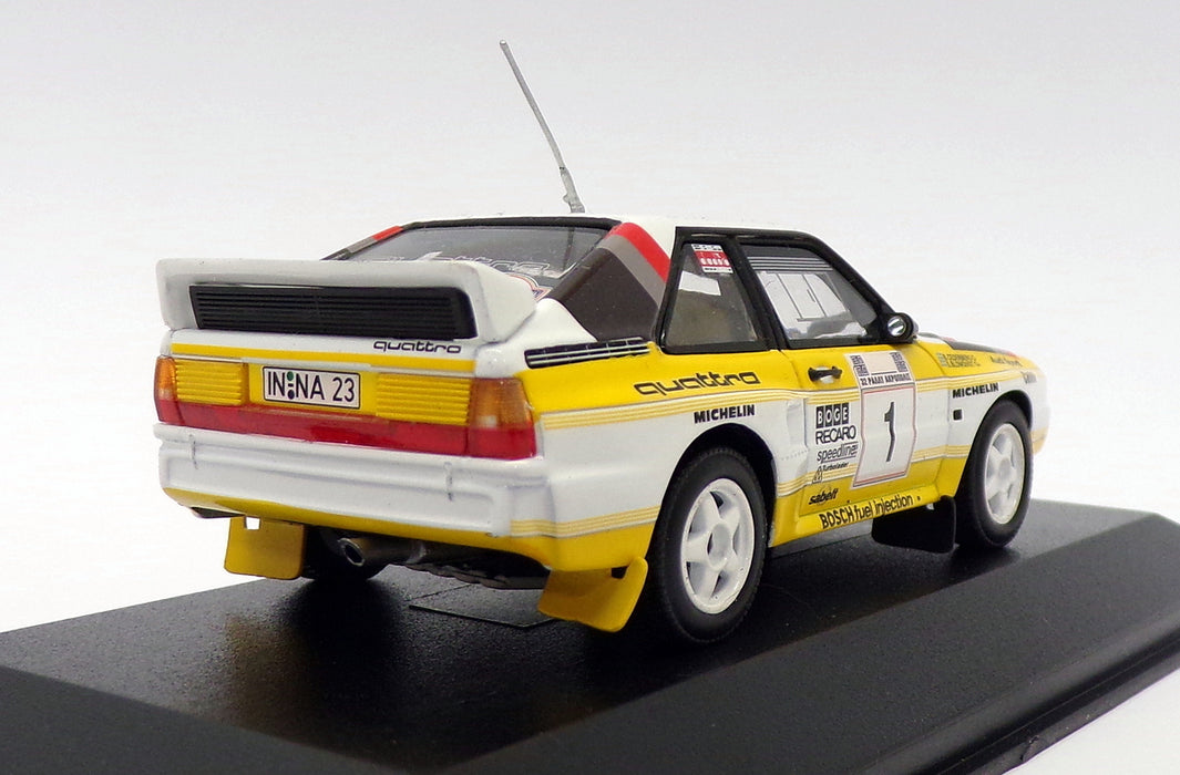Minichamps 1/43 Scale 400 851201 - Audi Sport Quattro - Rally Akropolis 1985