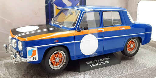 Solido 1/18 Scale Diecast S1803607 - Renault 8 gordini 1300 Coupe 1967 - Blue