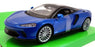 Welly 1/24 Scale Model Car 24105W - McLaren GT - Met Blue