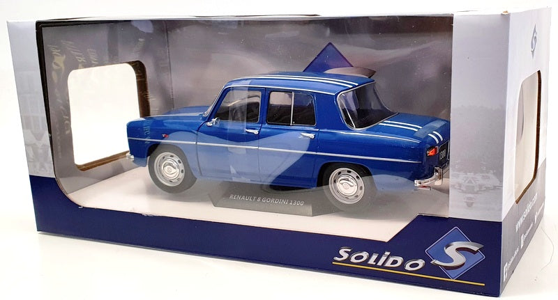 Solido 1/18 Scale Model Car S1803604 - Renault 8 Gordini - Blue