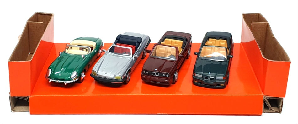 New-Ray 1/43 Scale Diecast 48715 - Jaguar BMW 4 Piece Set