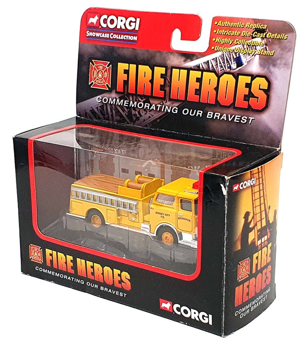 Corgi Appx 10cm Long CS90082 - Mack CF Pumper Jersey City - Yellow
