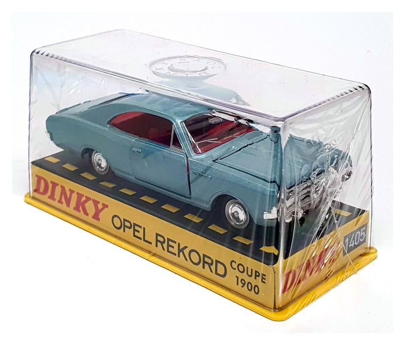Atlas Dinky Toys Appx 11cm Long 1405 - Opel Rekord Coupe 1900 - Blue