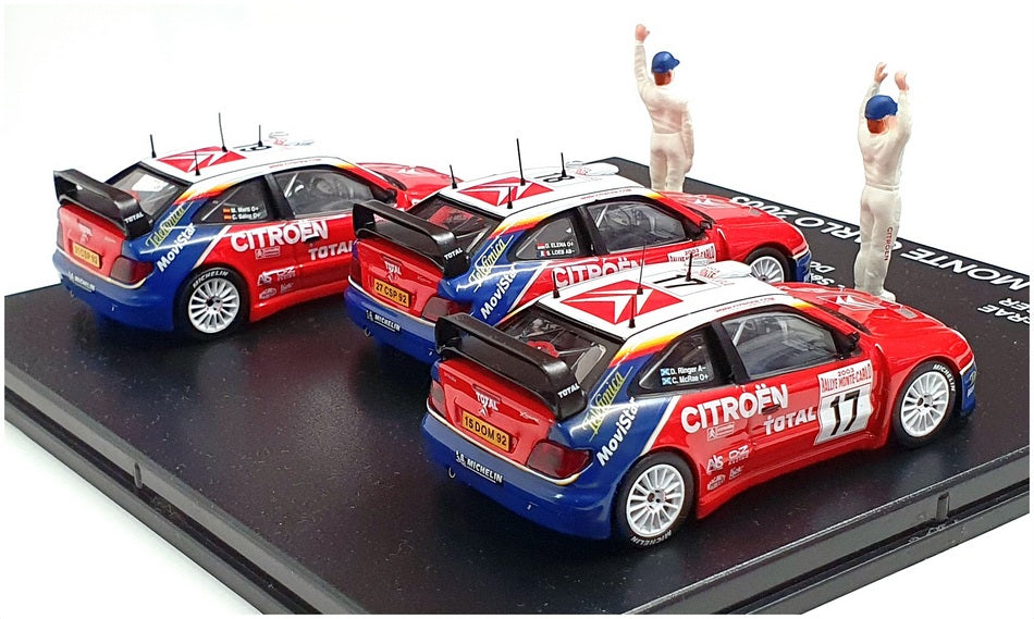Norev 1/43 Scale AMC 009 482 Citroen Xsara WRC - Triple Winner Monte Carlo 2003