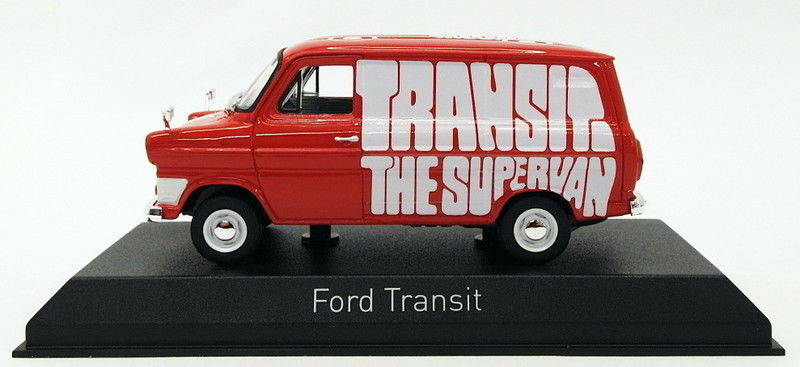 Norev 1/43 Scale Diecast Van 270521 - 1965 Ford Transit - Red