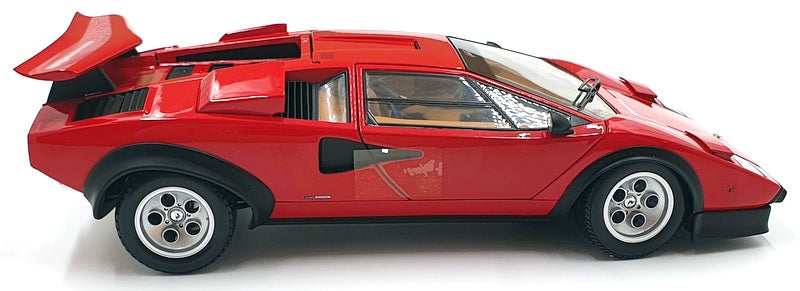 Kyosho 1/18 Scale Diecast 08320A - Lamborghini Countach Walter Wolf - Red