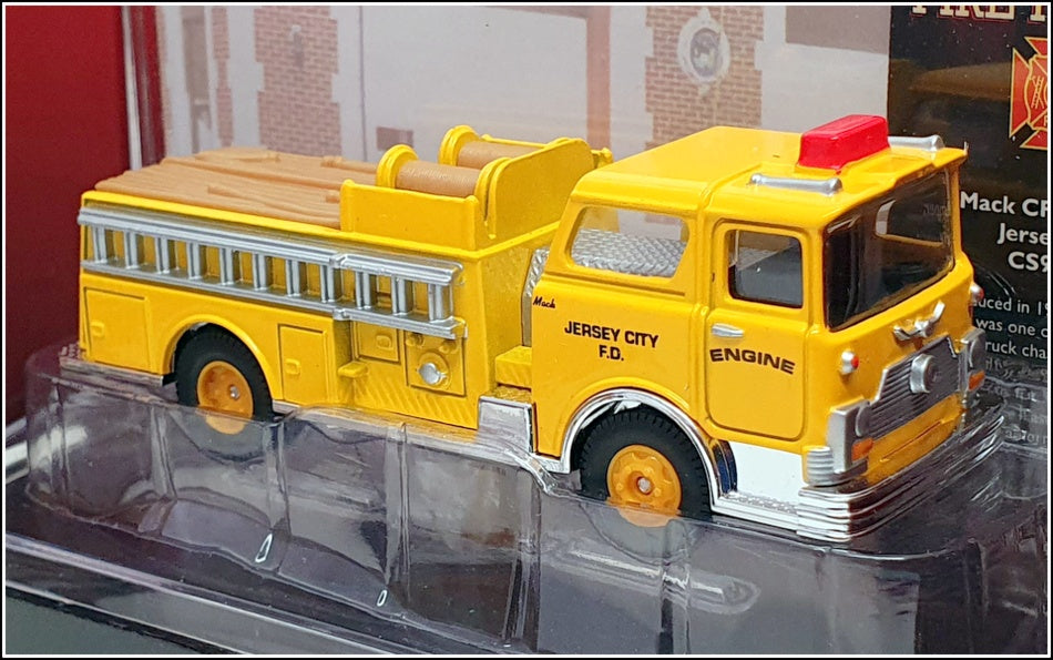 Corgi Appx 10cm Long CS90082 - Mack CF Pumper Jersey City - Yellow