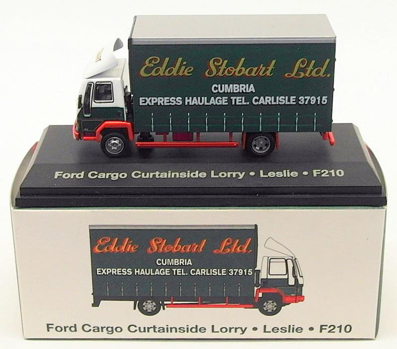 Atlas Editions 1/76 Scale 4 649 116 - Ford Cargo Curtainside Lorry F210 Stobart