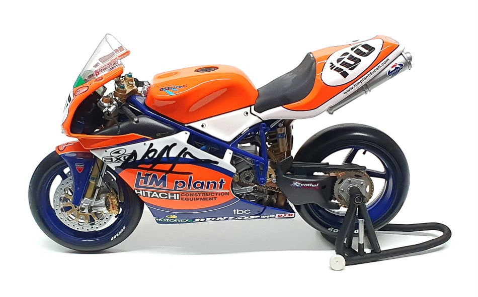 Minichamps 1/12 Scale 122 021200 - Ducati 998 F01 2002 SIGNED Hodgson