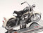 Maisto 1/18 Scale 39757 -  Harley Davidson 1958 FLH Duo-Glide - Ivory/Black