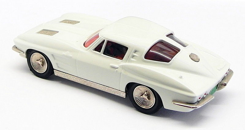 Brooklin Models 1/43 Scale BRK21 003  - 1963 Chevrolet Corvette Stingray - White
