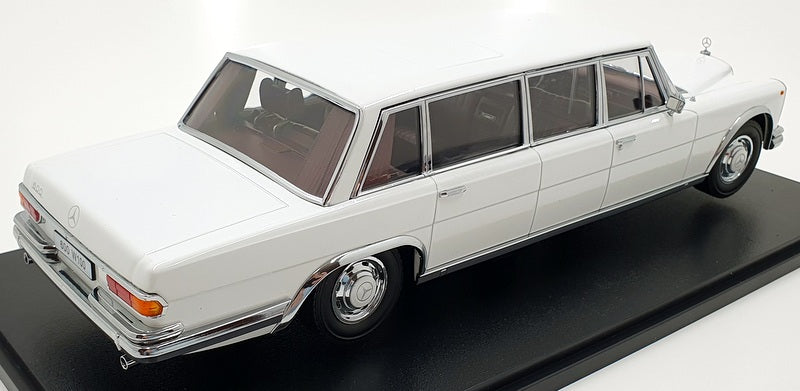 KK Scale 1/18 Scale Diecast KKDC181133 - Mercedes-Benz 600 W100 Pullman White