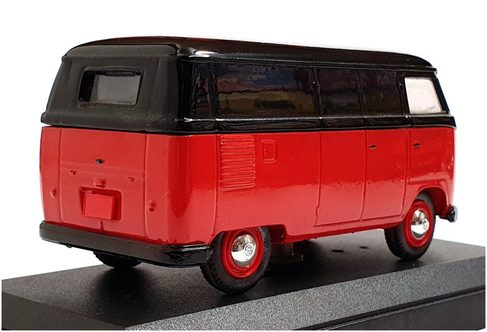 Vitesse 1/43 Scale 55SM075 - Volkswagen Van Bulli Die Welt - Red/Black