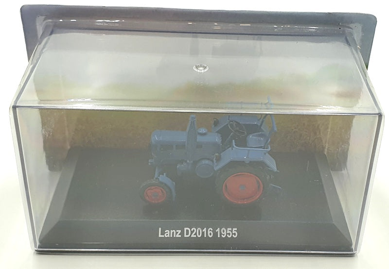 Hachette 1/43 Scale Model Tractor HL49 - 1955 Lanz D2016 - Blue