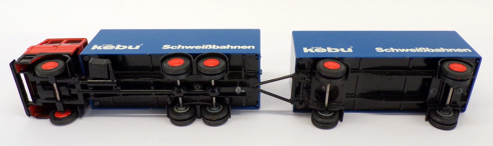 Lion Toys 1/50 Scale Diecast No.74 - DAF 3300 Truck & Trailer - Kebu