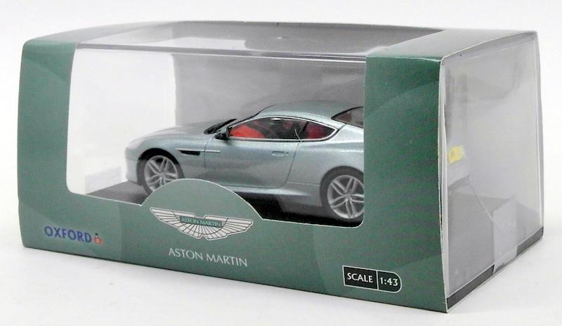 Oxford Diecast 1/43 Scale AMDB9001 - Aston Martin DB9 Coupe - Silver