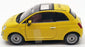 Mondo Motors 1/24 Scale WY44675  - Fiat Nouva 500 - Yellow