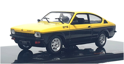 Ixo Models 1/43 Scale CLC383N - 1976 Opel Kadett C Coupe GT/E - Yellow/Black