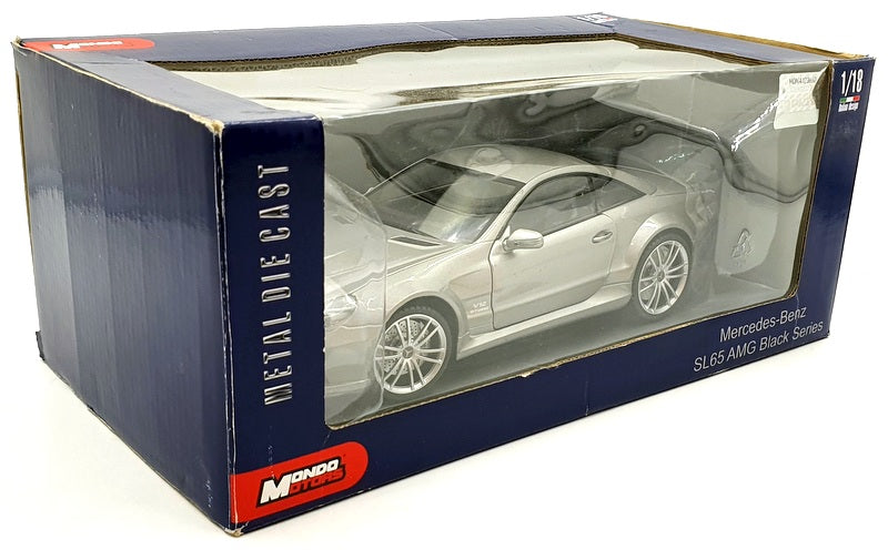 Mondo 1/18 Scale Diecast 501045 Mercedes-Benz SL65 AMG Black Series Silver/Grey