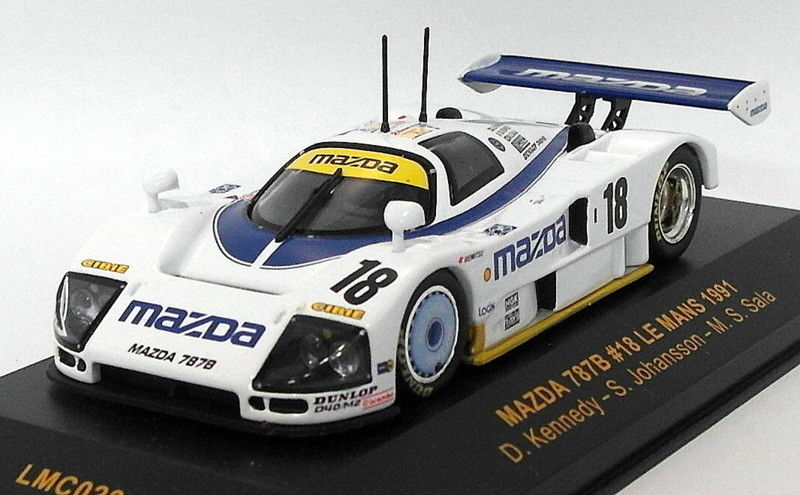 Ixo Models 1/43 Scale Diecast LMC028 - Mazda 787B #18 Le Mans 1991