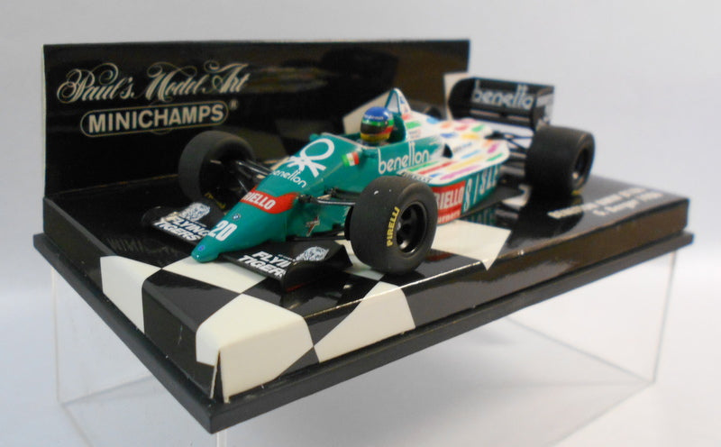 Minichamps F1 1/43 Scale - 430860020 BENETTON BMW B 186 G.BERGER