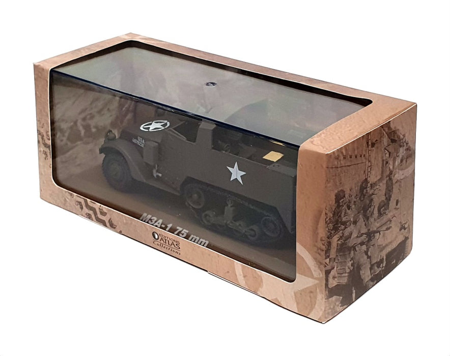 Atlas Editions 1/43 Scale 6690 032 - M3A-1 75mm - US Army