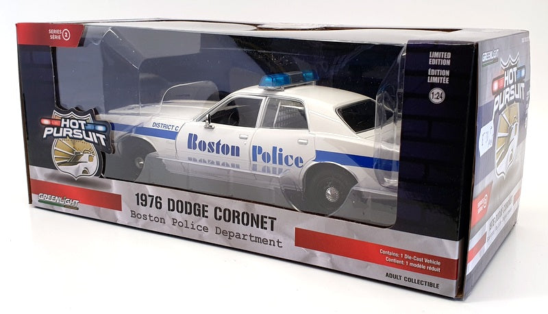 Greenlight 1/24 Scale 85521 - 1976 Dodge Coronet Boston Police Dept