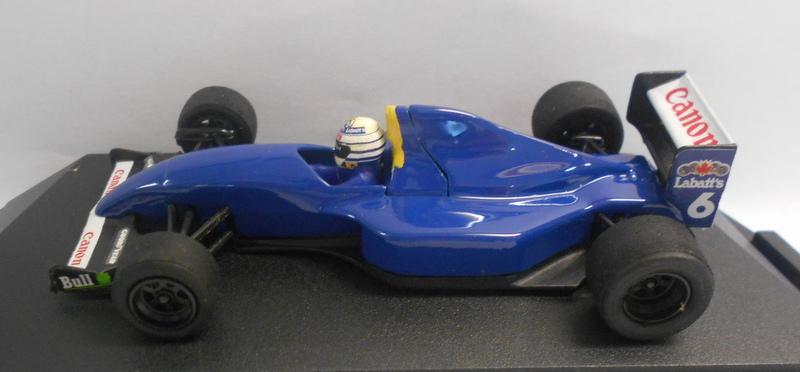 Onyx 1/43 Scale - 2552 RENAULT BLUE ASSORTED F1 CAR