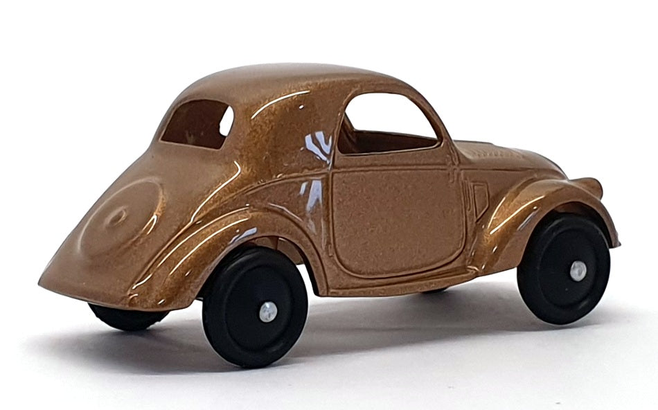 Atlas Editions Dinky Toys 6cm Long Diecast 35A - Simca 5 - Bronze