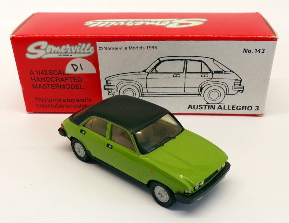 Somerville Models 1/43 Scale 143 - Austin Allegro 3 - Applejack/Black Roof