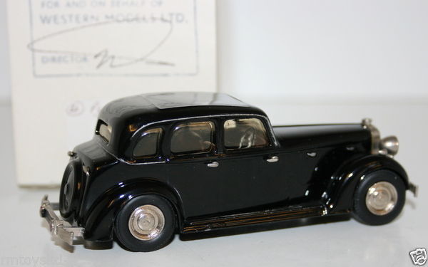 WESTERN MODELS MIKE STEPHENS 1st PROTOTYPE - PLUMBIES - HORCH 830 - BLACK