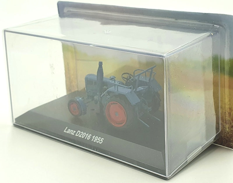 Hachette 1/43 Scale Model Tractor HL49 - 1955 Lanz D2016 - Blue