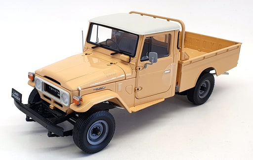 Kyosho 1/18 Scale Diecast 08958BE - 1980 Toyota Land Cruiser 40 Pickup - Beige