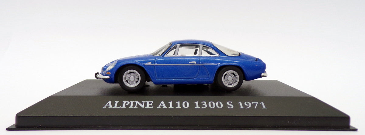 Atlas Editions 1/43 Scale 2 891 002 - 1971 Alpine A110 1300 S - Blue