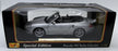 Maisto 1/18 Scale Diecast - 31660 Porsche 911 Turbo Cabriolet Silver Model Car